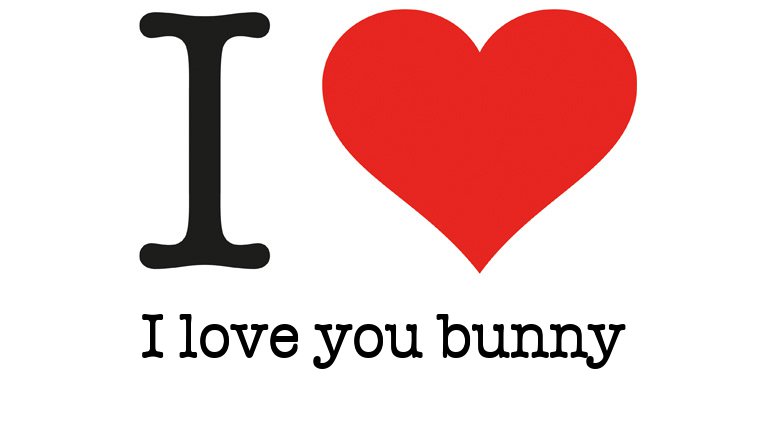 I Love I Love You Bunny I Love You Generator I Love NY