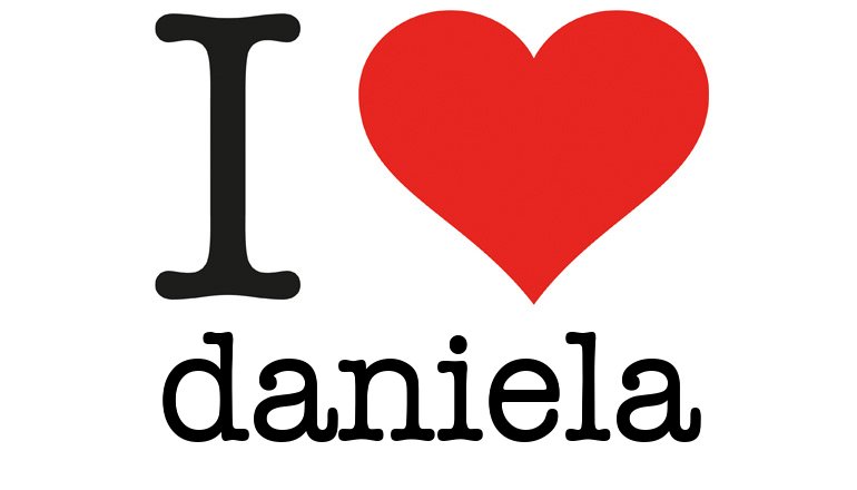 I Love Daniela - I love You Generator, I love NY